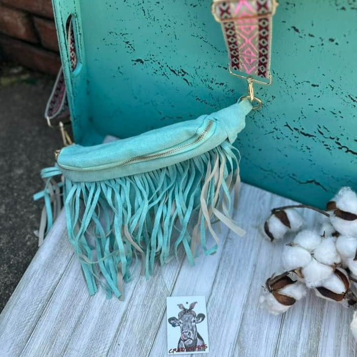 Fanny Bag W/Removable Fringe