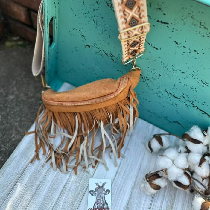 Fanny Bag W/Removable Fringe