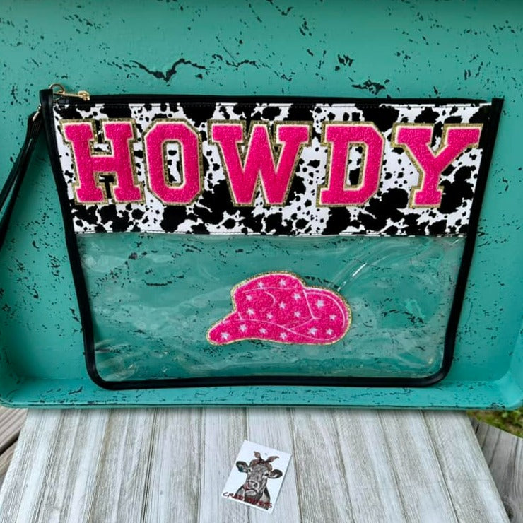 EXTRA LARGE PVC Bag W/ LETTERS