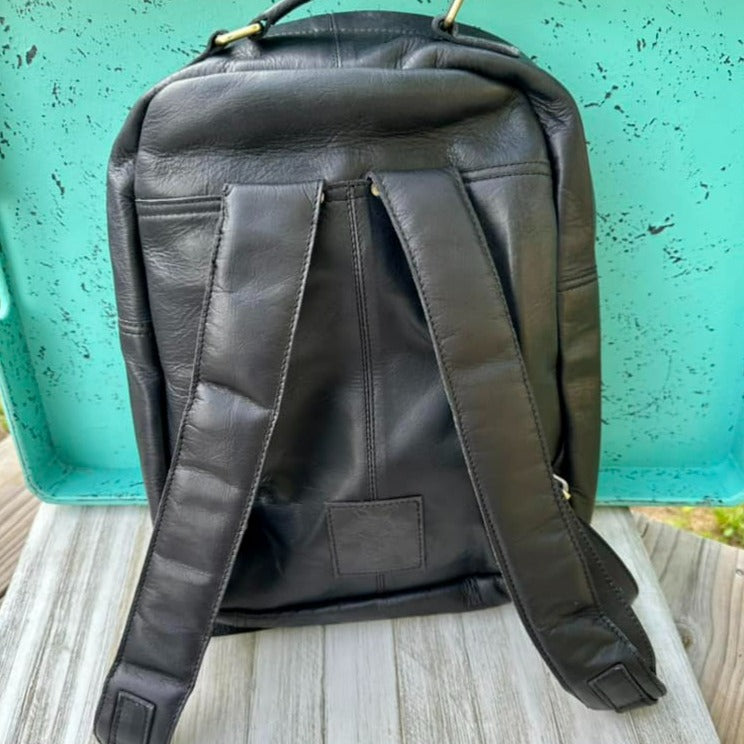 Cowhide Backpack