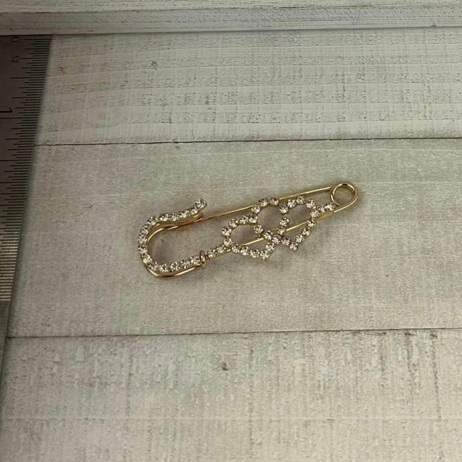 Rhinestone Brooch Pins