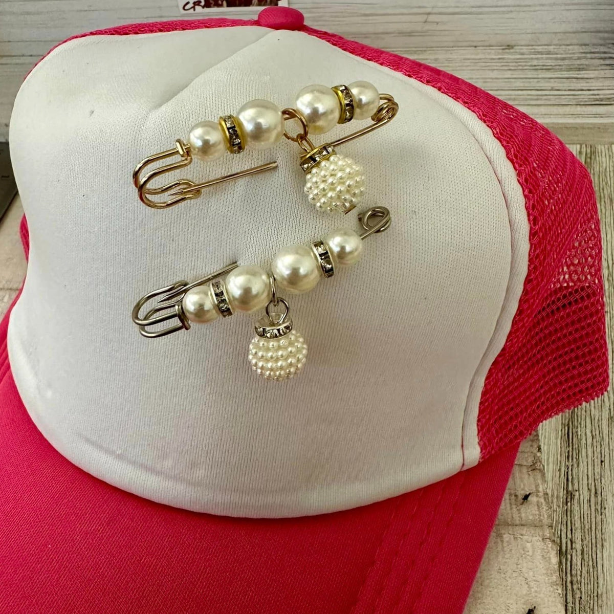Pearl Brooch Pins