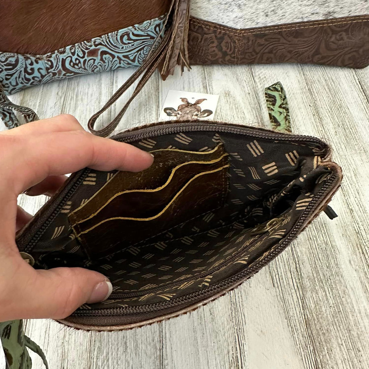 Hasty Wristlet W/ Card Holder