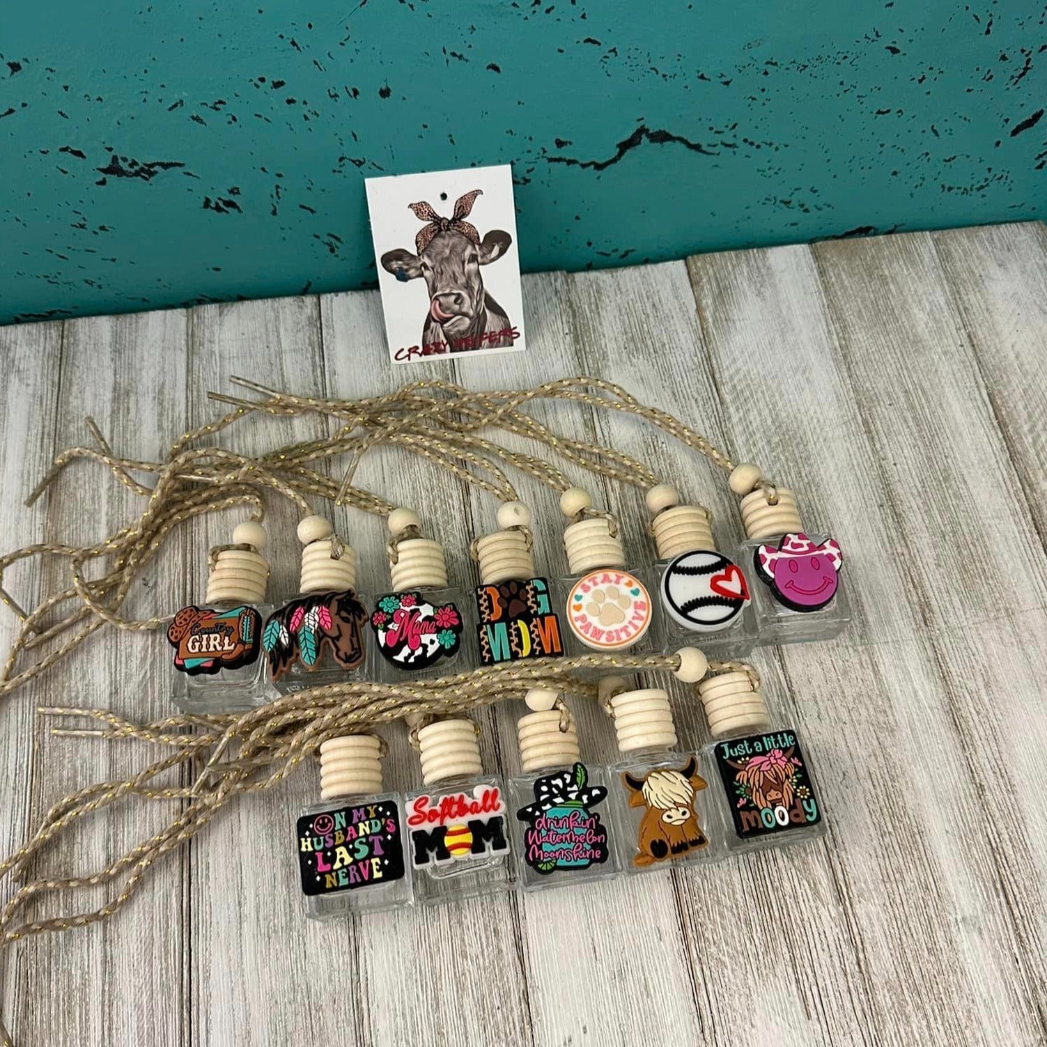 Charmed Car Diffusers-DRUNKEN COWBOY SCENT