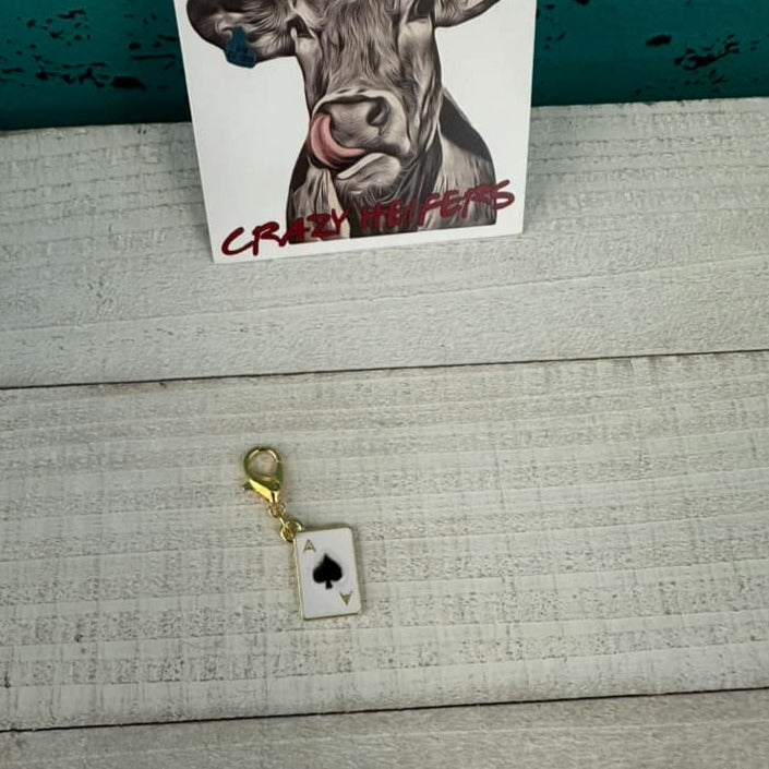 Clip-on Charms Gold Tone