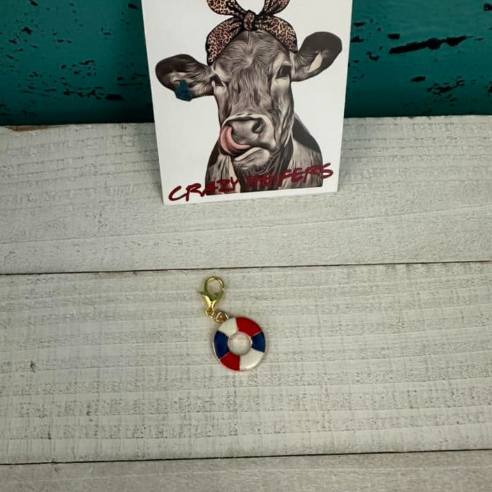 Clip-on Charms Gold Tone