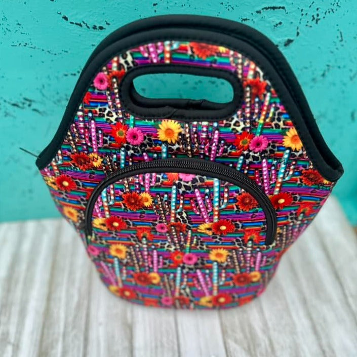 Neoprene Lunch Bags-Western