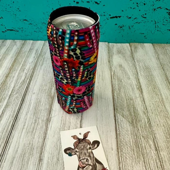 Neoprene Slim Can Coolers-Western