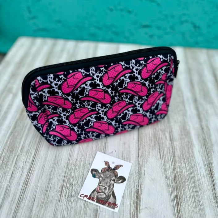 Neoprene Makeup Bags-Western