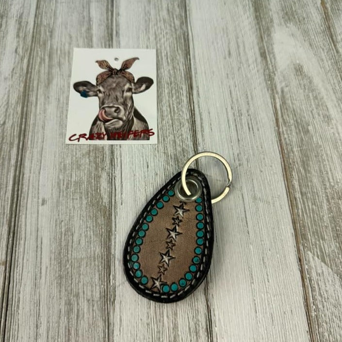 Small Tooled Keychain