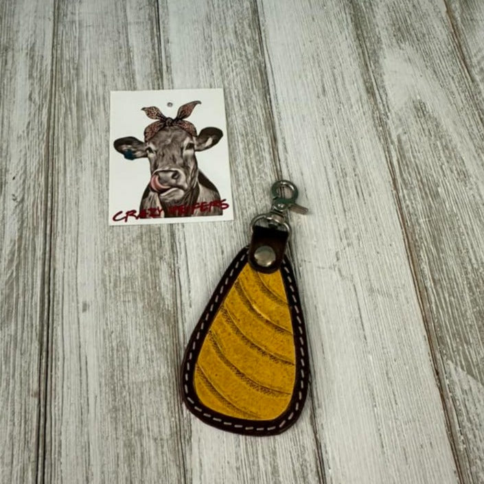 Small Tooled Keychain