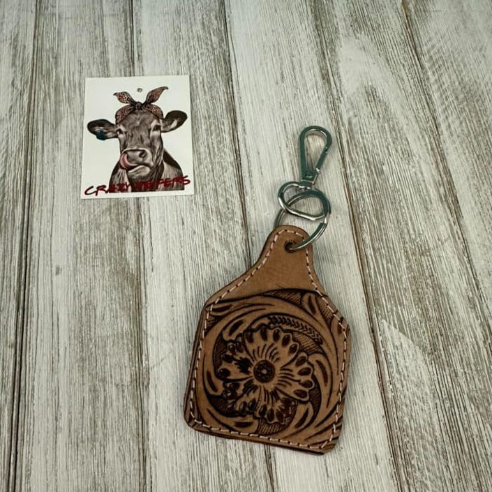 Small Tooled Keychain