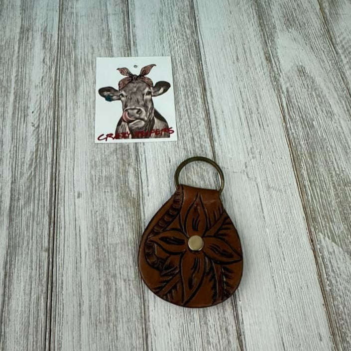Small Tooled Keychain