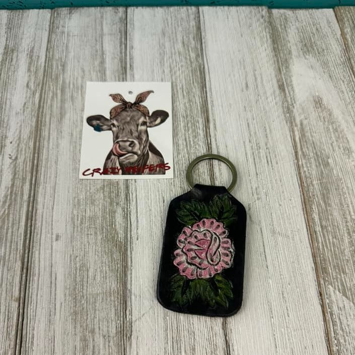 Small Tooled Keychain