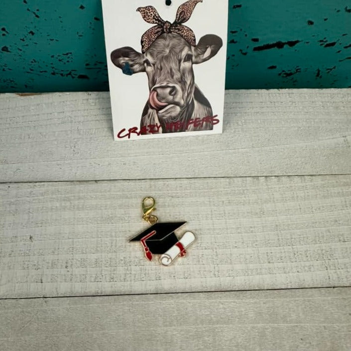 Clip-on Charms Gold Tone