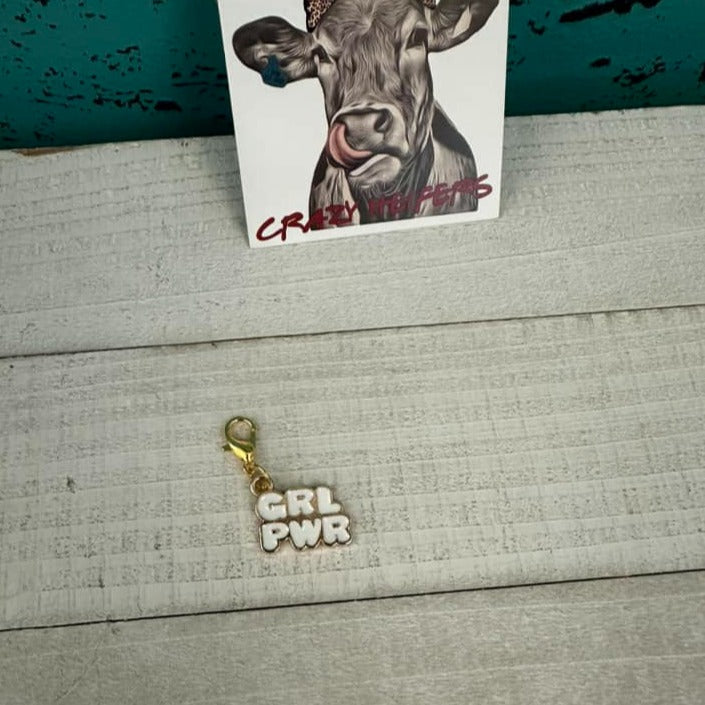 Clip-on Charms Gold Tone