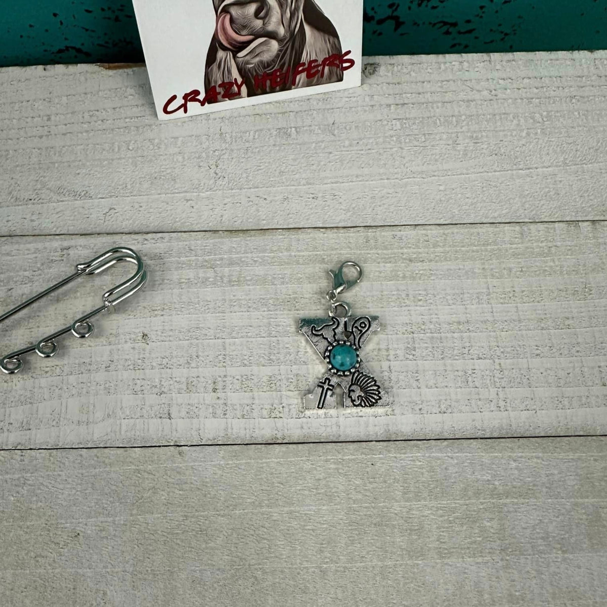 Initial Clip-on Charms