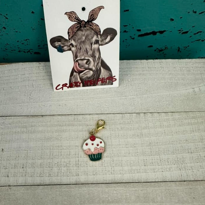 Clip-on Charms Gold Tone