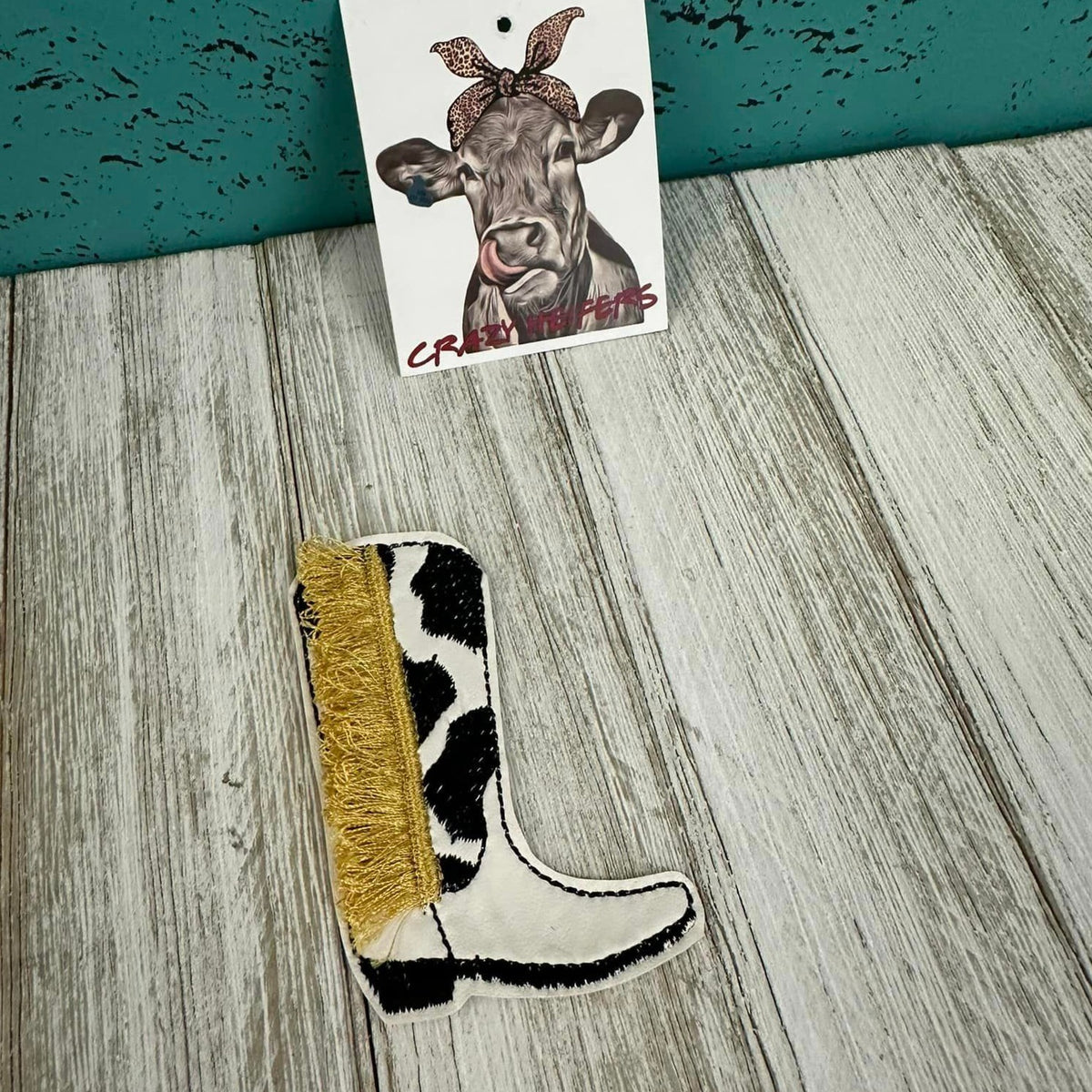 Embroidered Boot Patches-Iron on