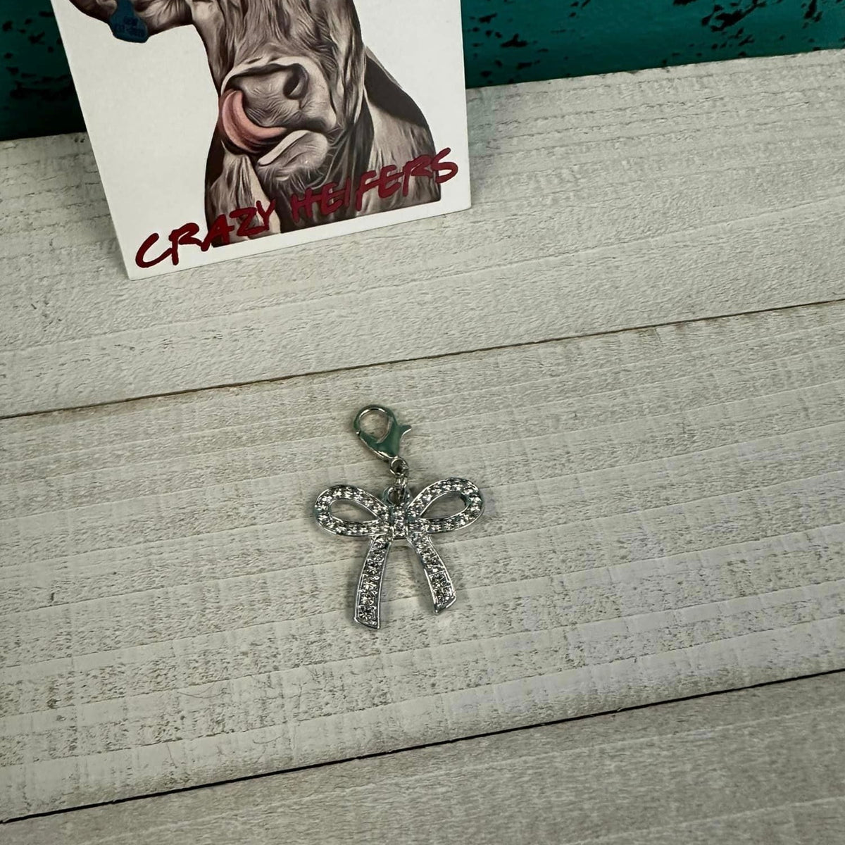 Clip-on Charms Silver Tone V2