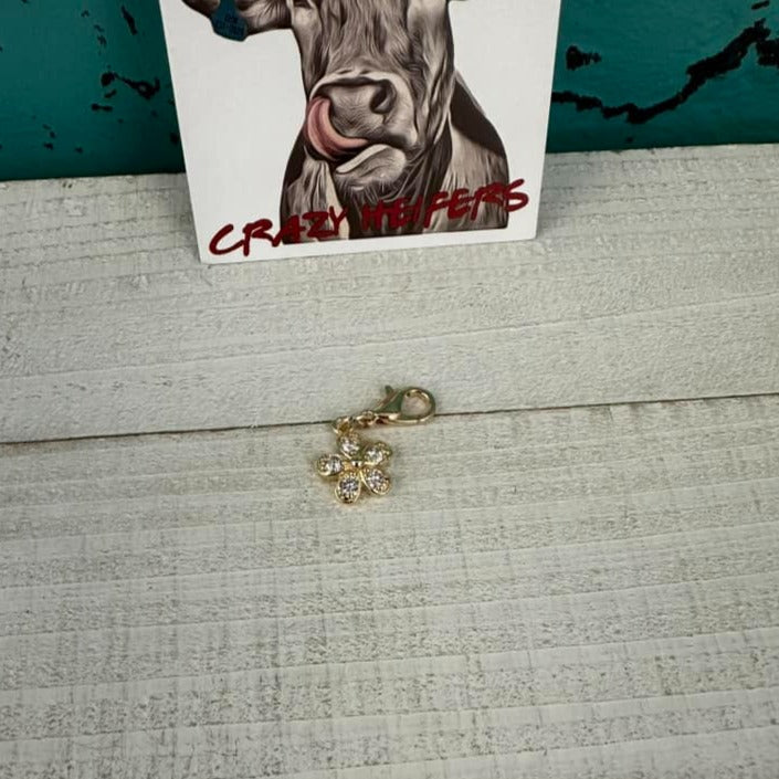 Clip-on Charms Gold Tone V3