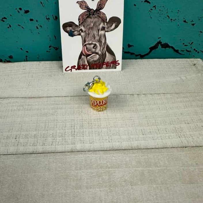 Clip-on Charms Silver Tone V3