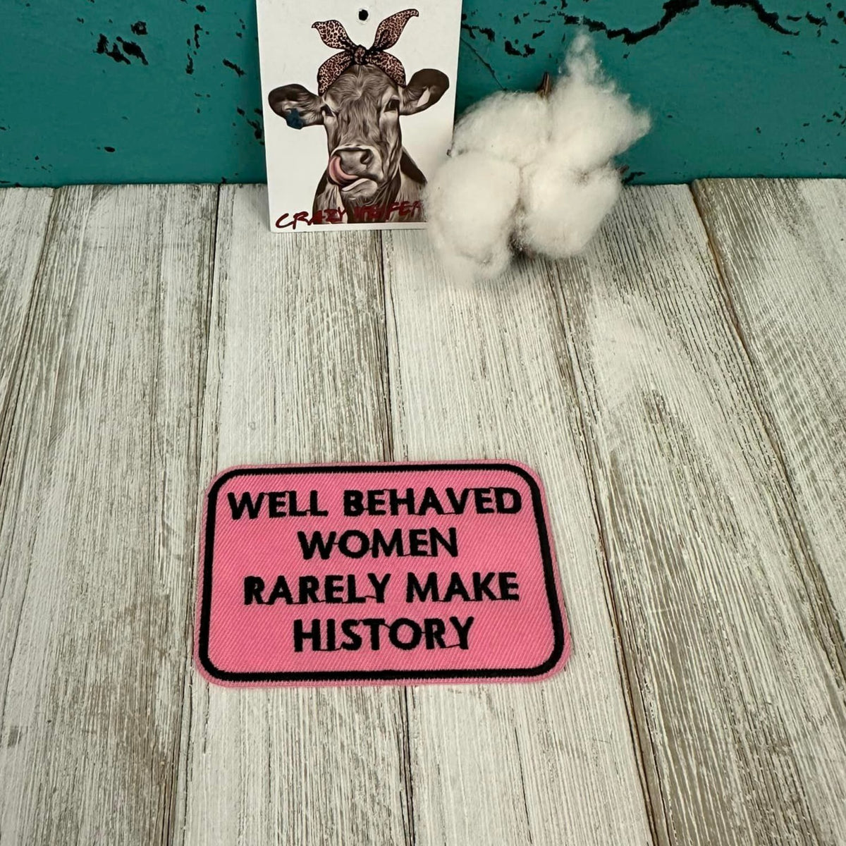 Embroidered Statement Patches-Iron on