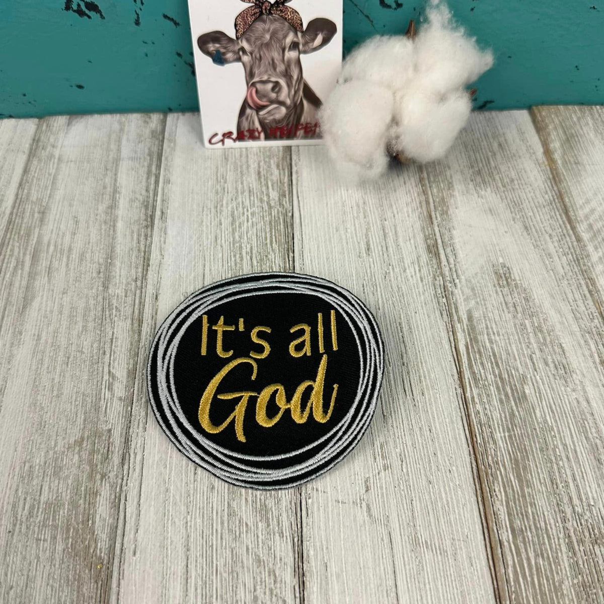 Embroidered Statement Patches-Iron on