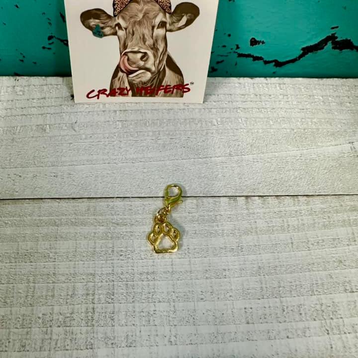 Clip-on Charms Gold Tone V4