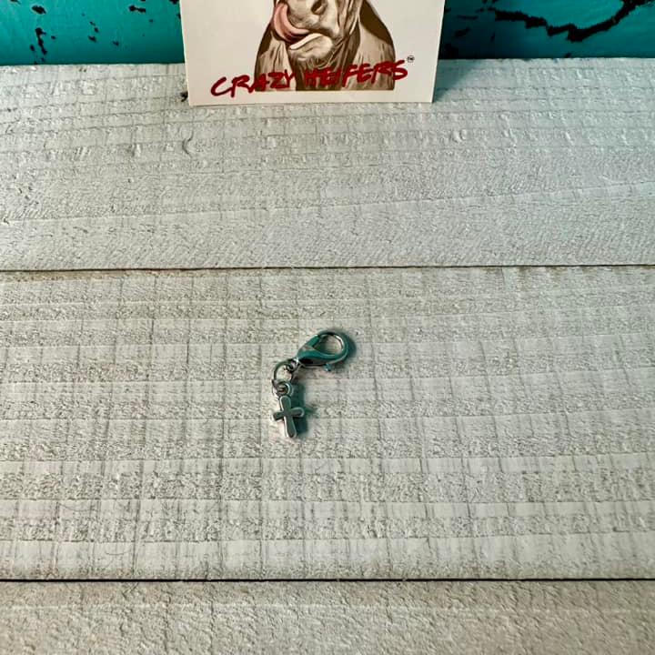 Clip-on Charms Silver Tone V4