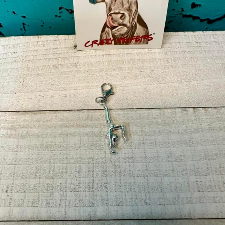 Clip-on Charms Silver Tone V4