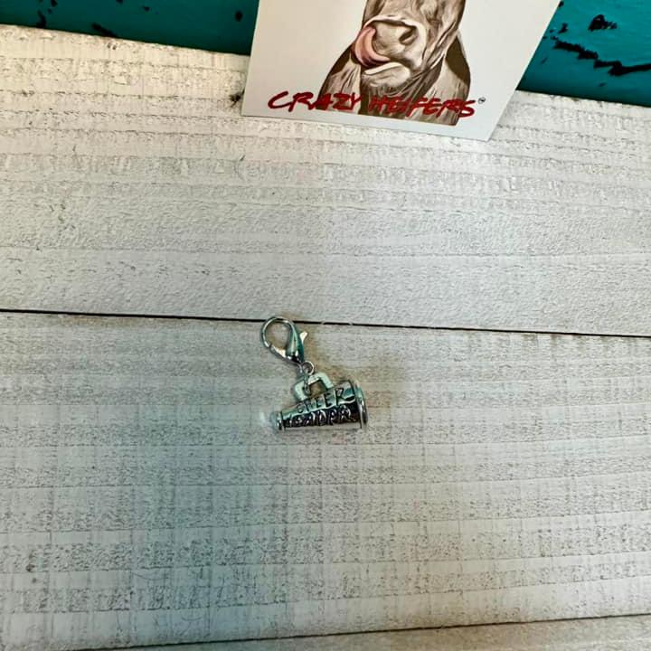 Clip-on Charms Silver Tone V4