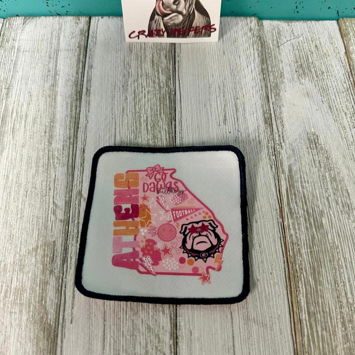 DTF Patches Preppy Football-Iron on