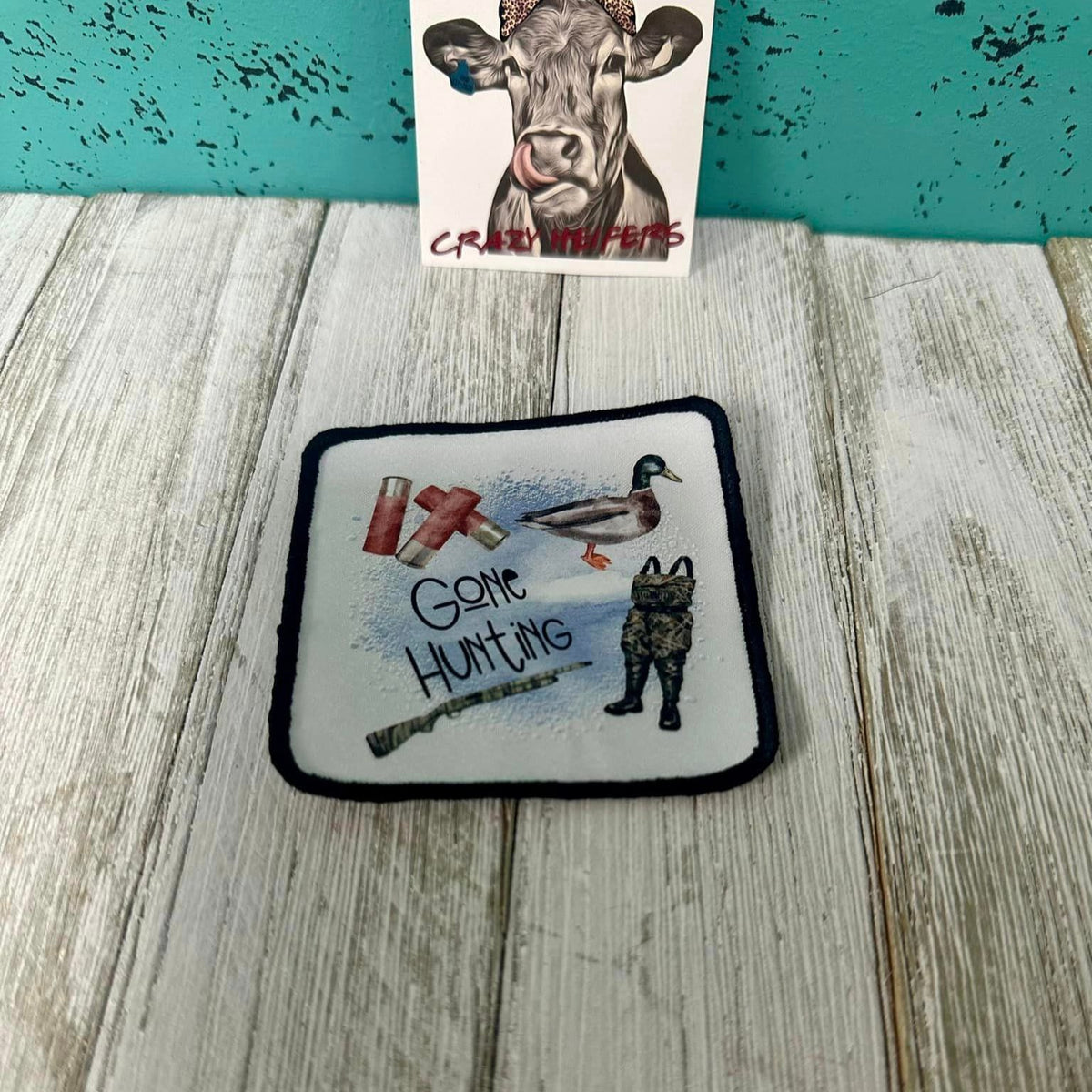 DTF Patches Hunting-Iron on