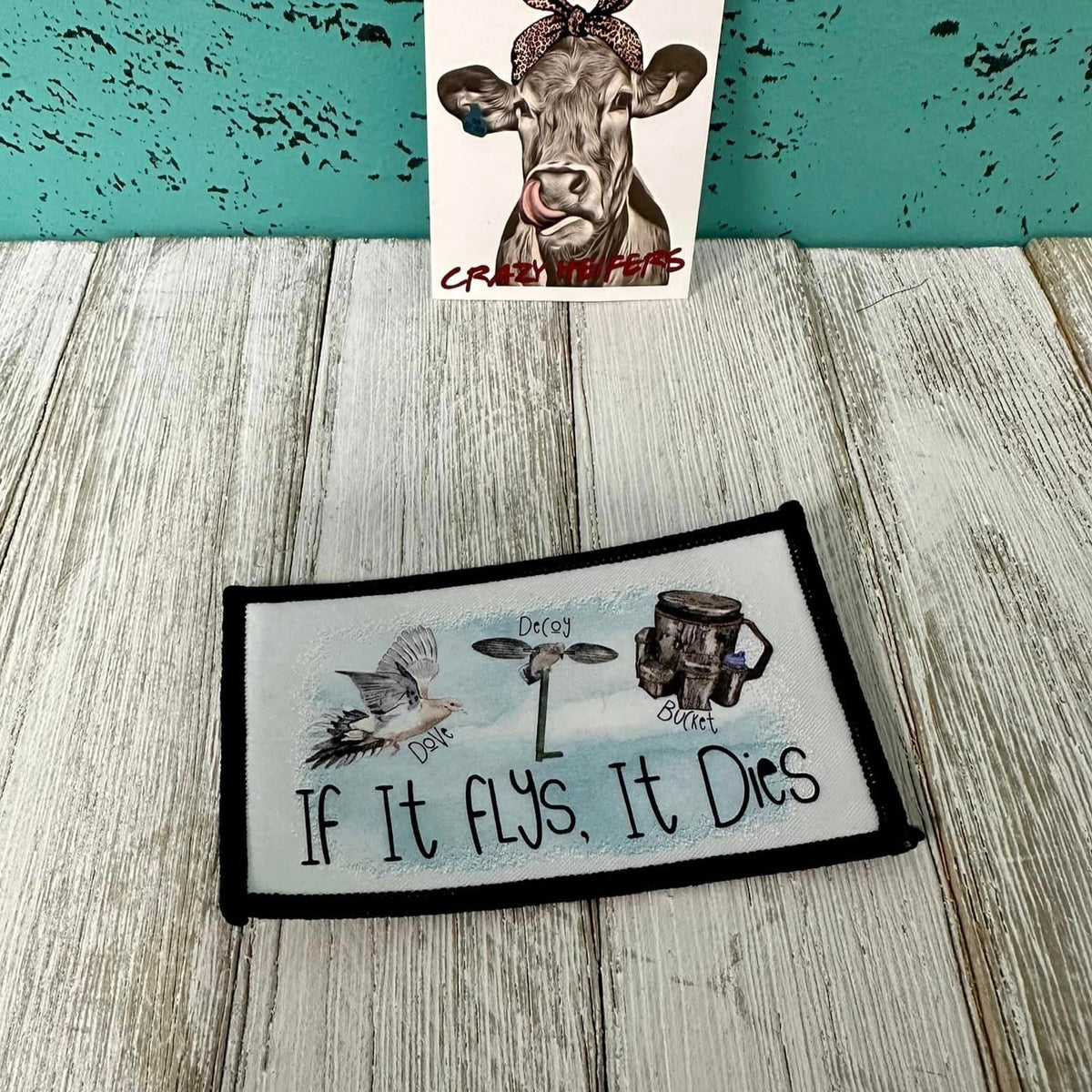 DTF Patches Hunting-Iron on