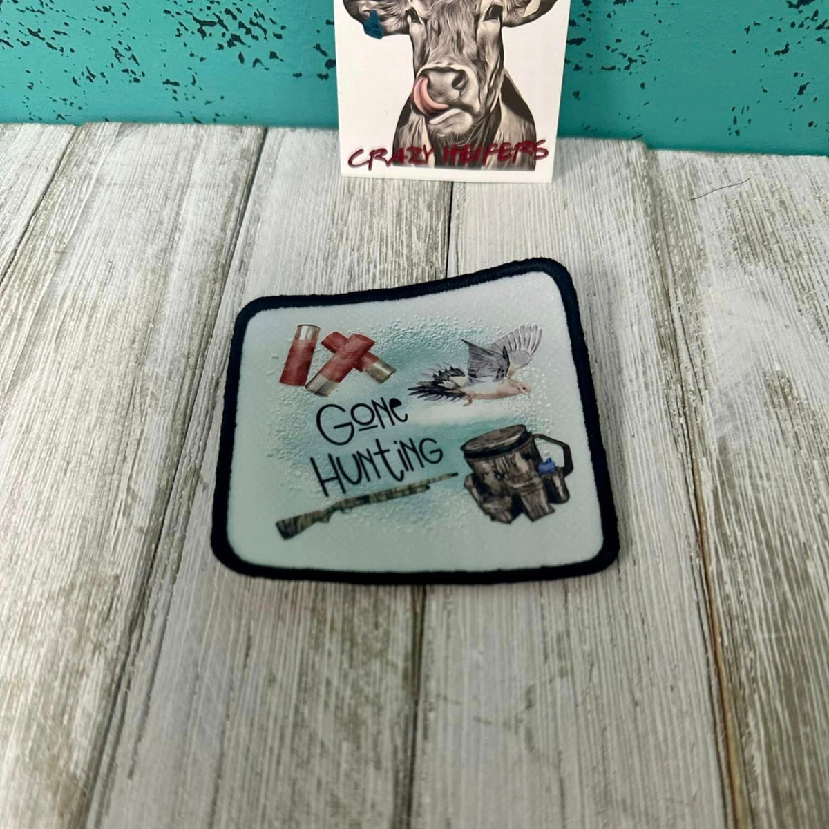 DTF Patches Hunting-Iron on