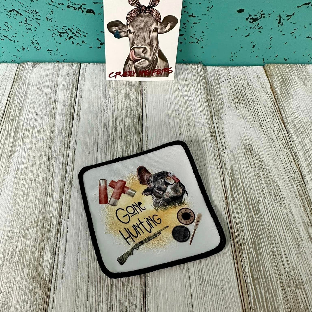 DTF Patches Hunting-Iron on