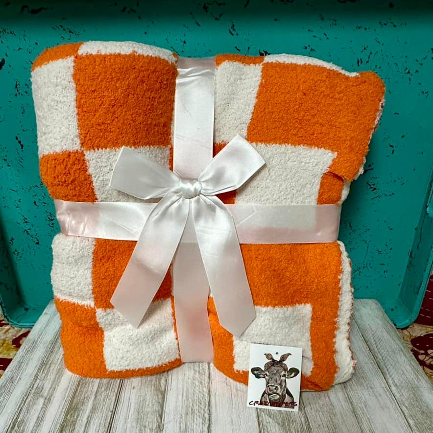 Checkered Print Blankets