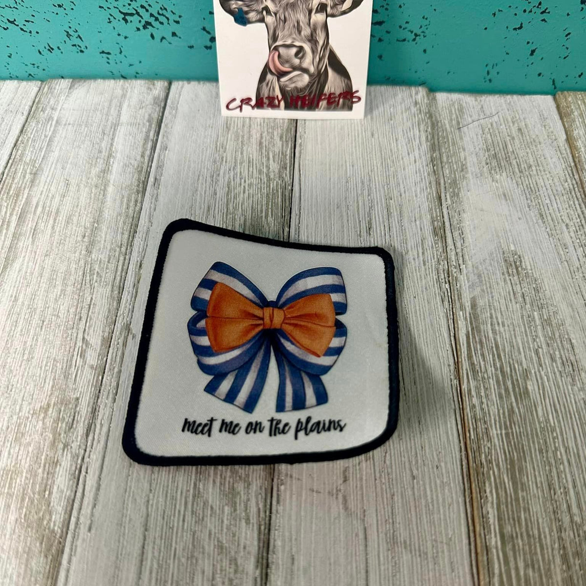 DTF Patches Football Bows-Iron on