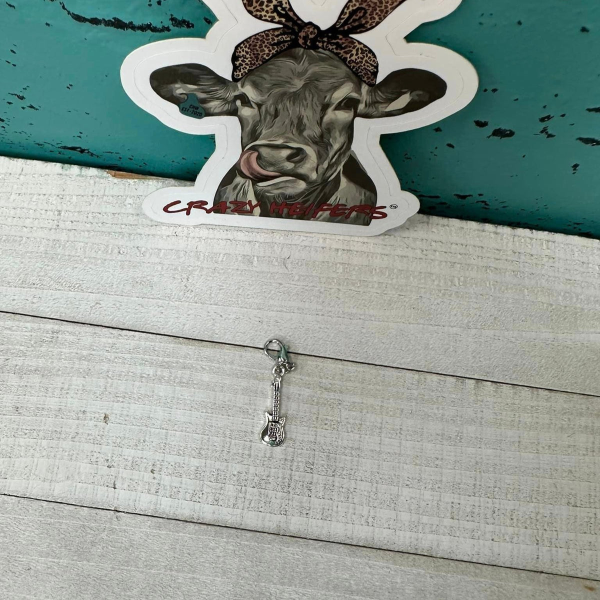 Clip-on Charms Silver Tone V5