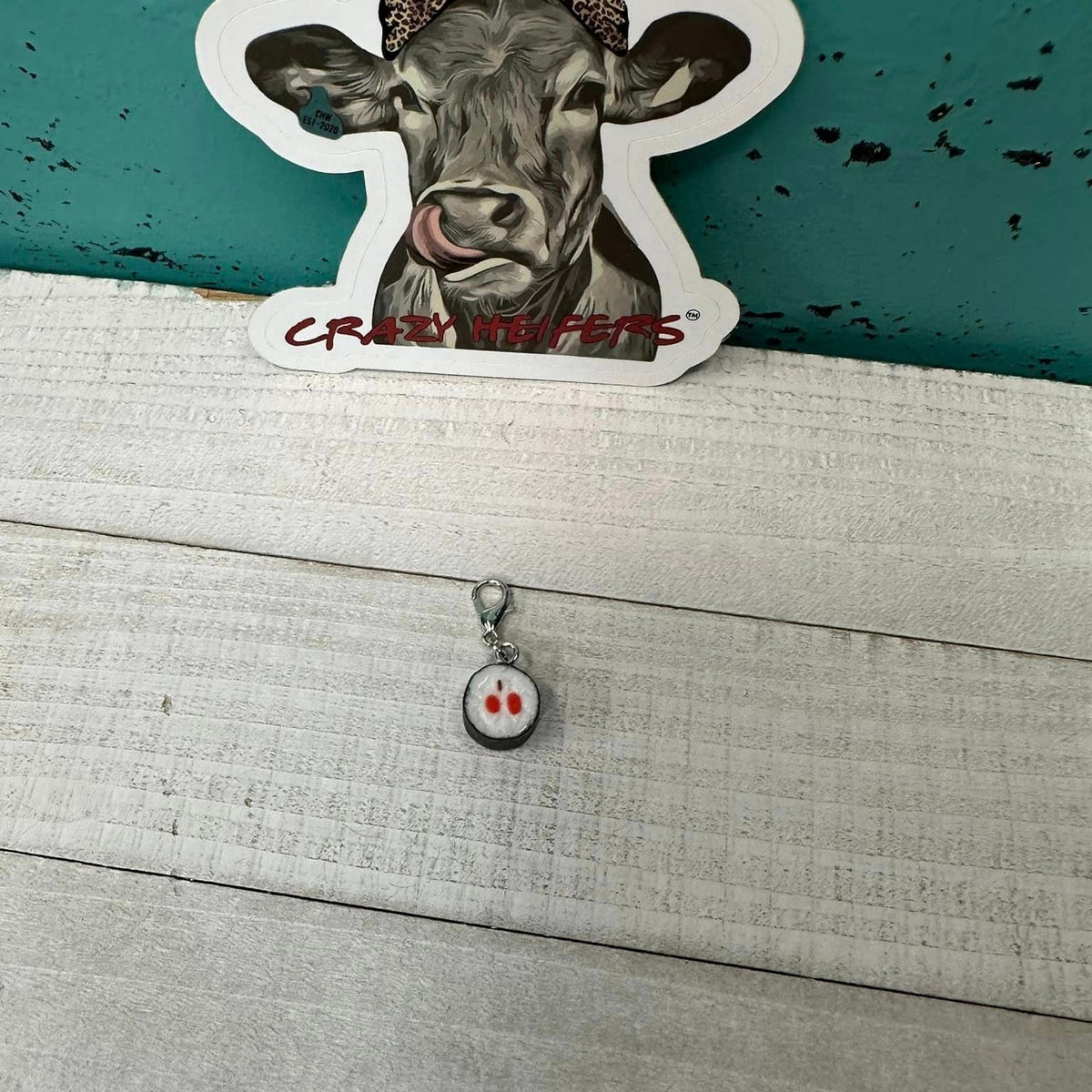 Clip-on Charms Silver Tone V5