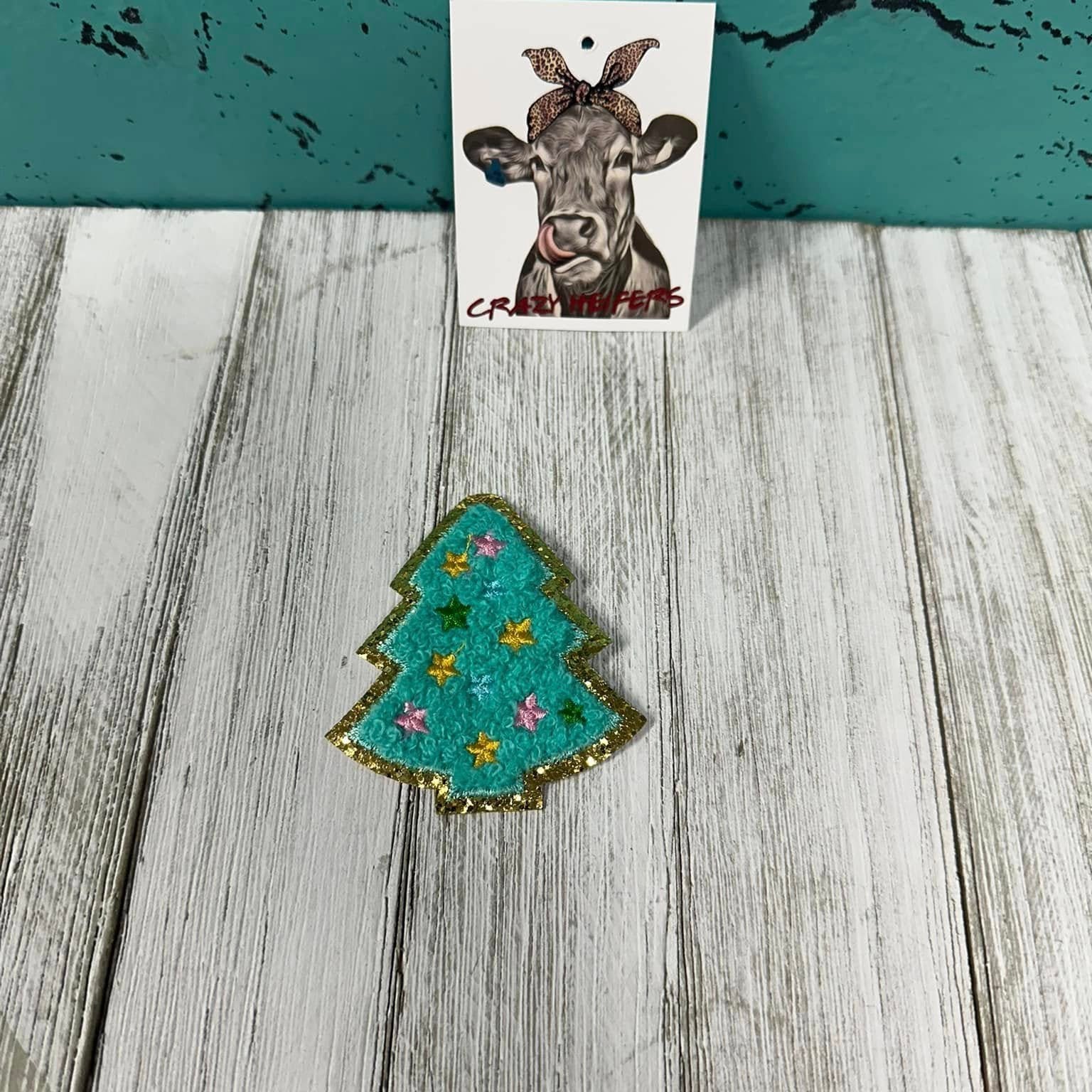 Chenille Christmas Patches-Iron on