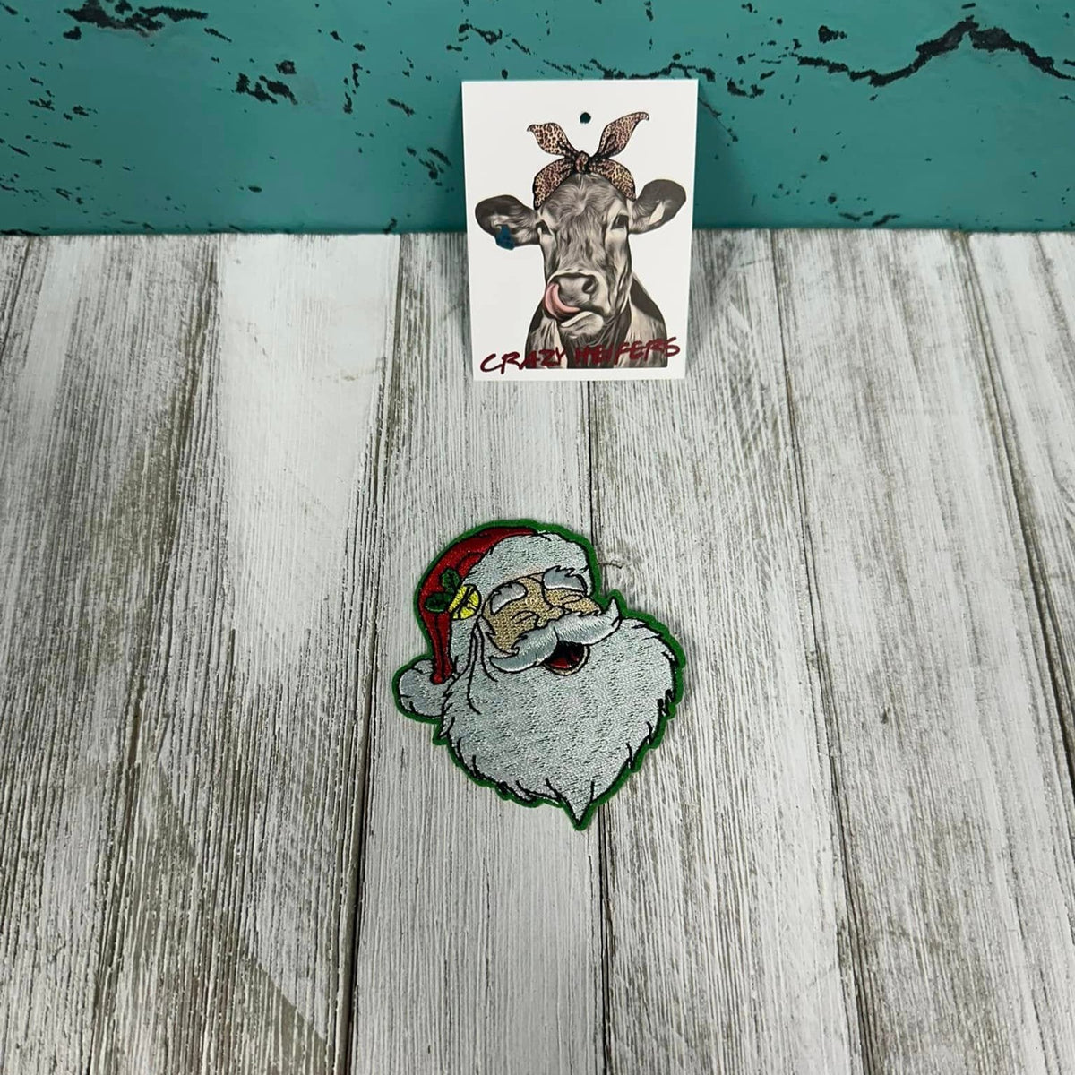 Embroidered Christmas Statement Patches-Iron on