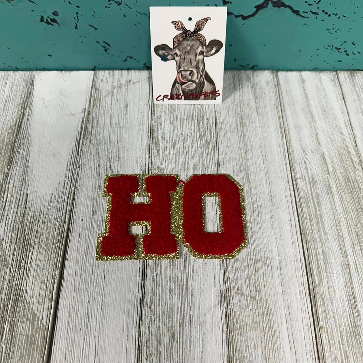 Chenille Christmas Patches-Iron on