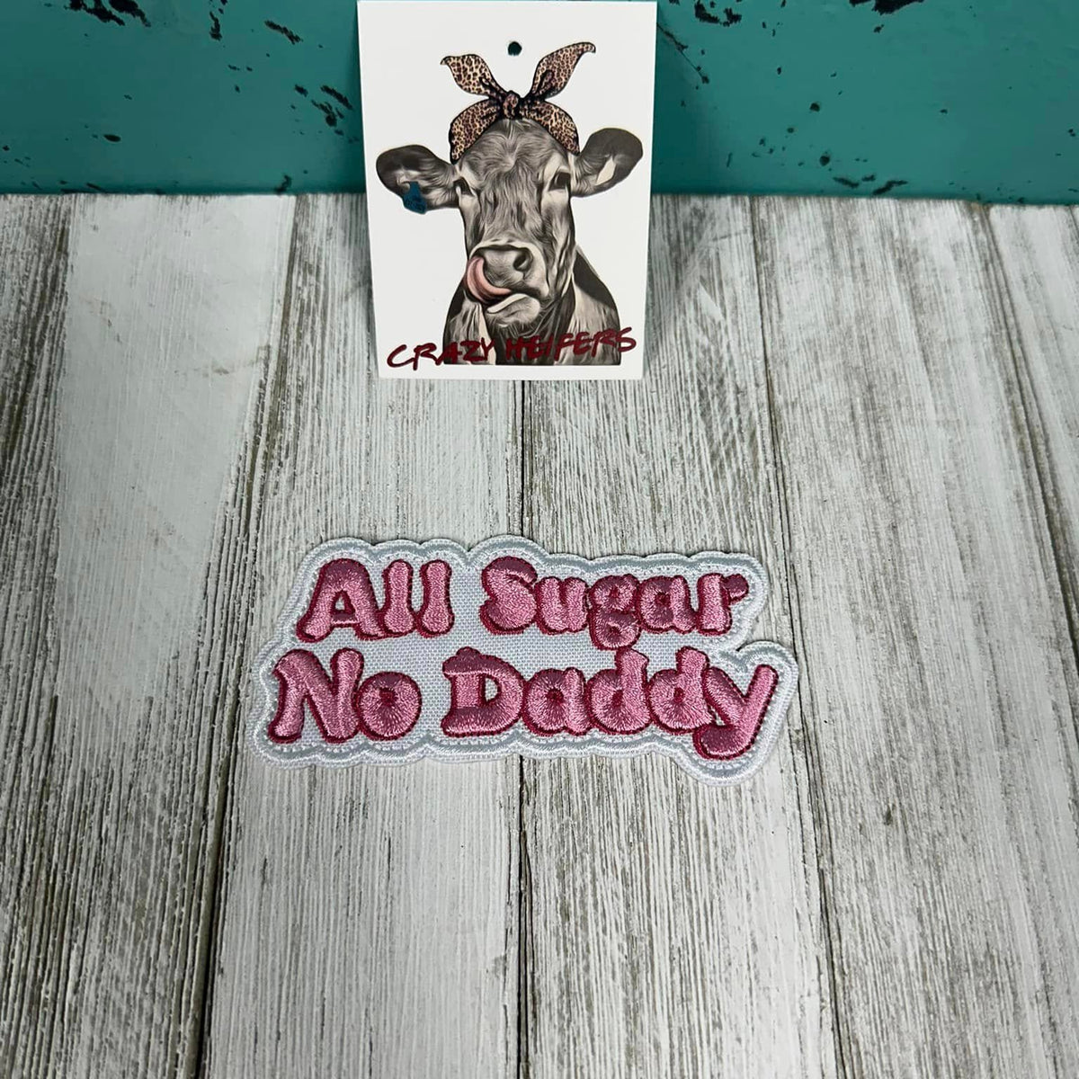 Embroidered Statement Patches-Iron on V4