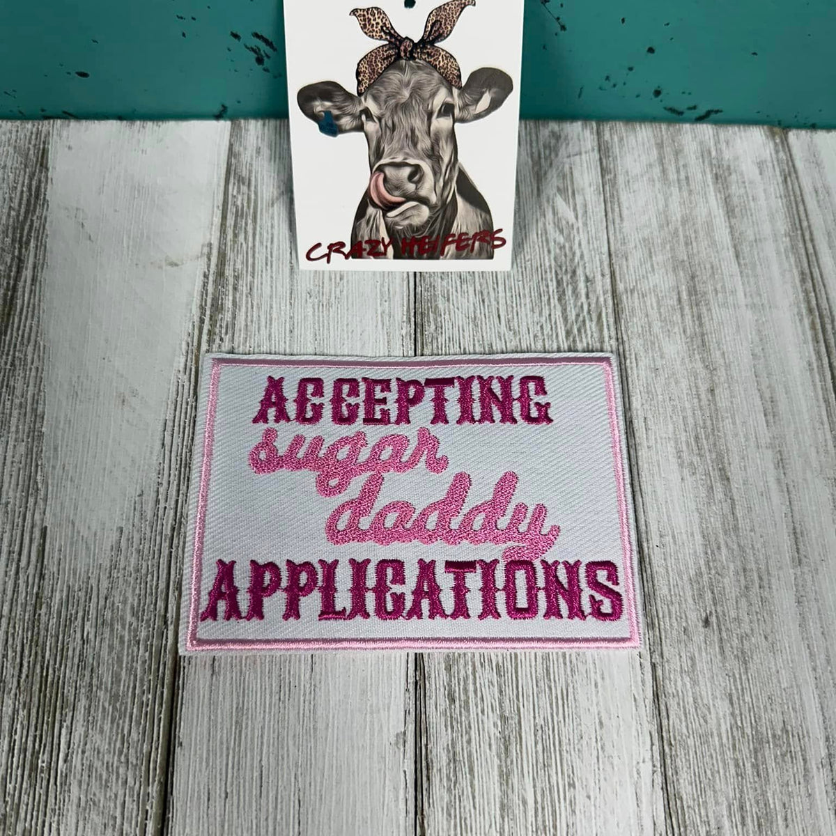 Embroidered Statement Patches-Iron on V4