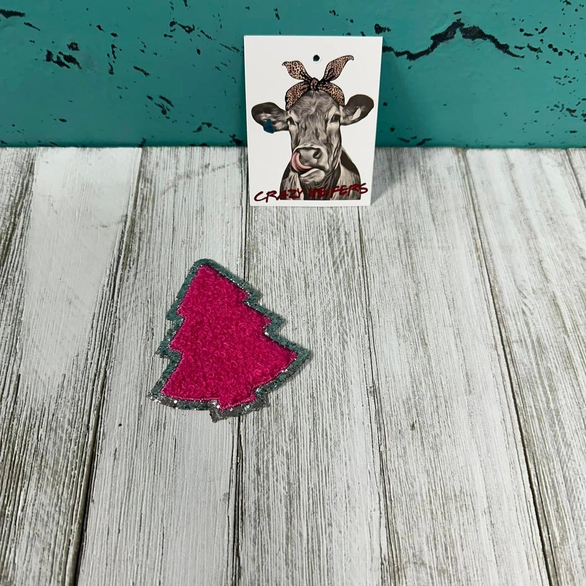 Chenille Christmas Patches-Iron on