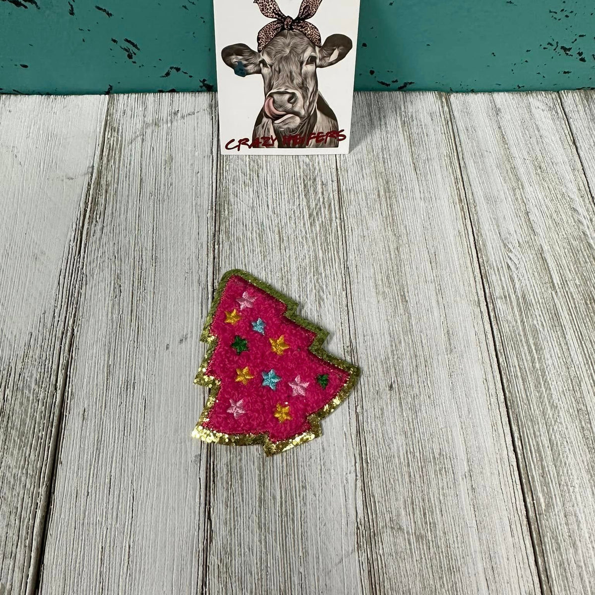 Chenille Christmas Patches-Iron on