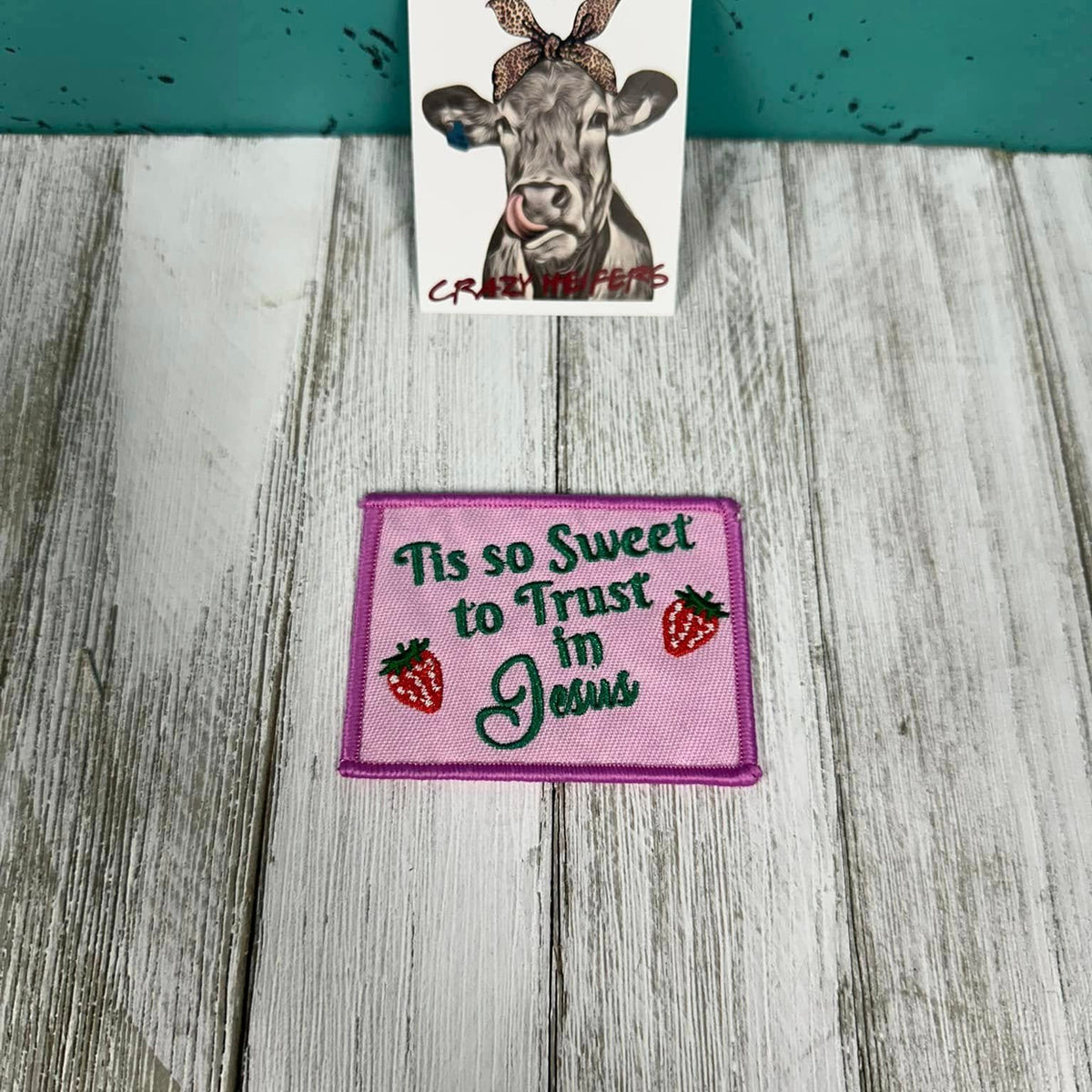 Embroidered Statement Patches-Iron on V4