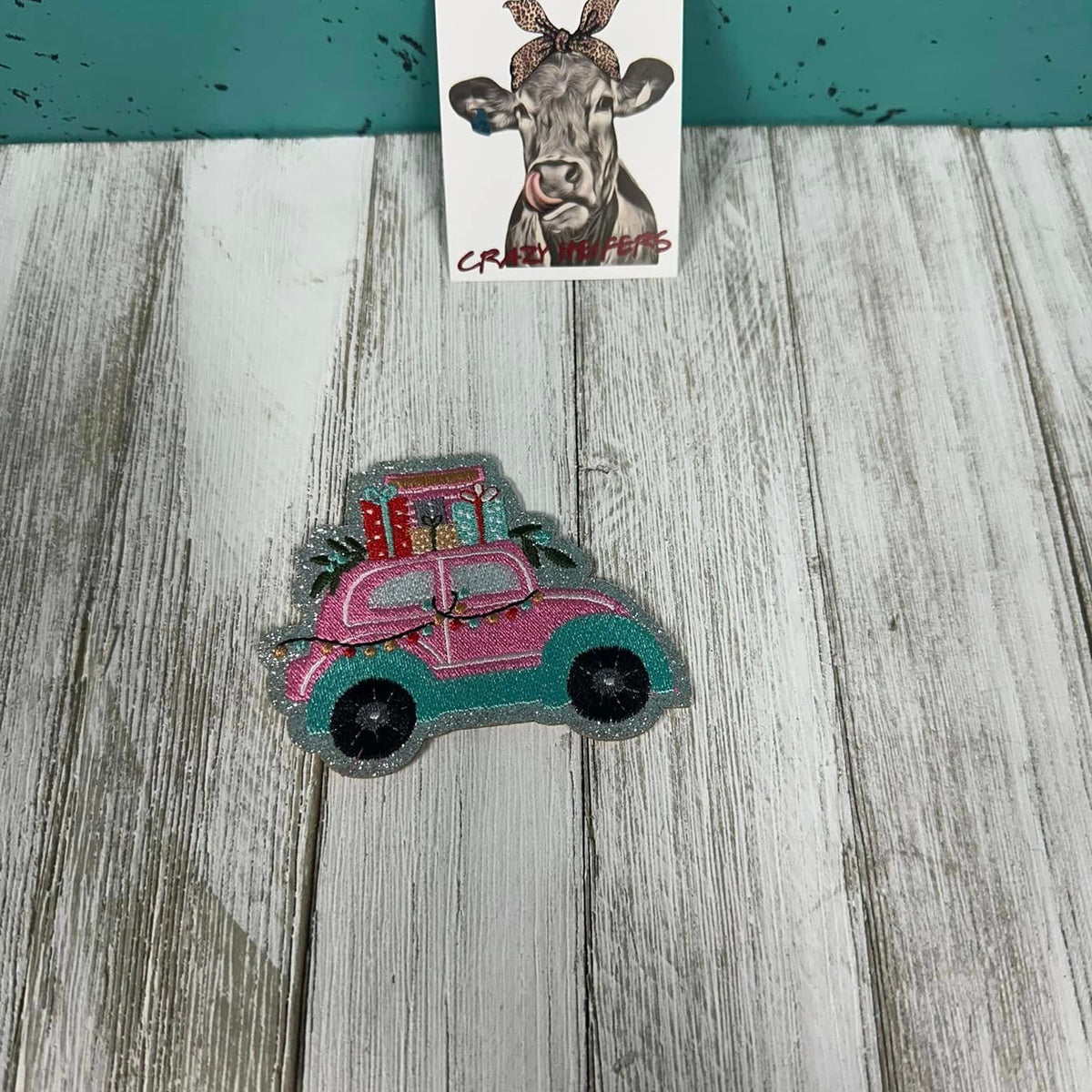 Embroidered Christmas Statement Patches-Iron on